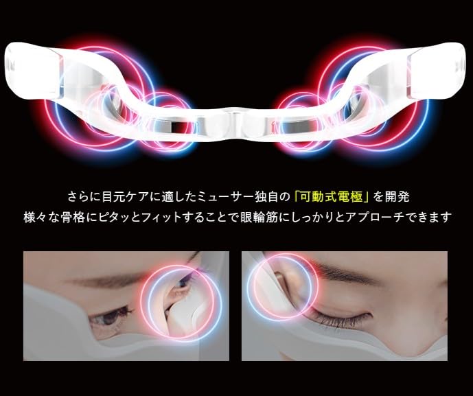Amazon.co.jp: LUXCEAR【目元専用美顔器】 Myuxer（ミューサー